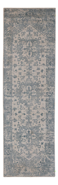 Läufer Viskose - 240 x 80 cm - türkis