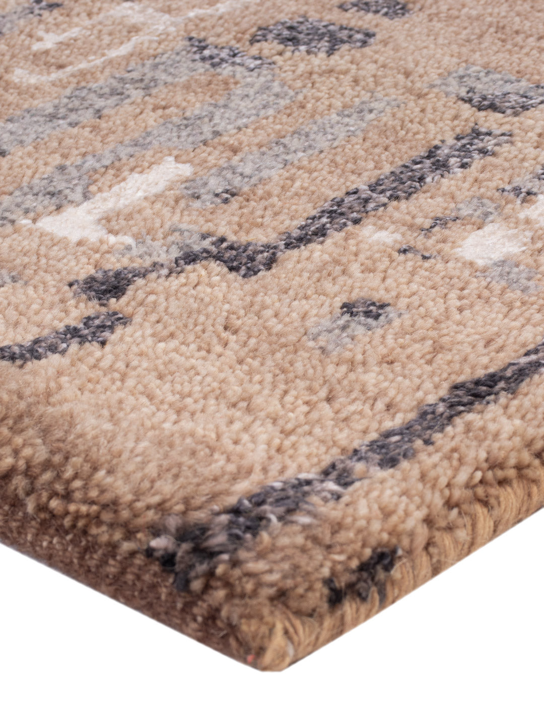 Gabbeh Teppich - Indus - 90 x 60 cm - hellbraun