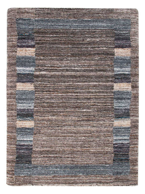 Gabbeh Teppich - Loribaft Softy - 90 x 60 cm - hellbraun