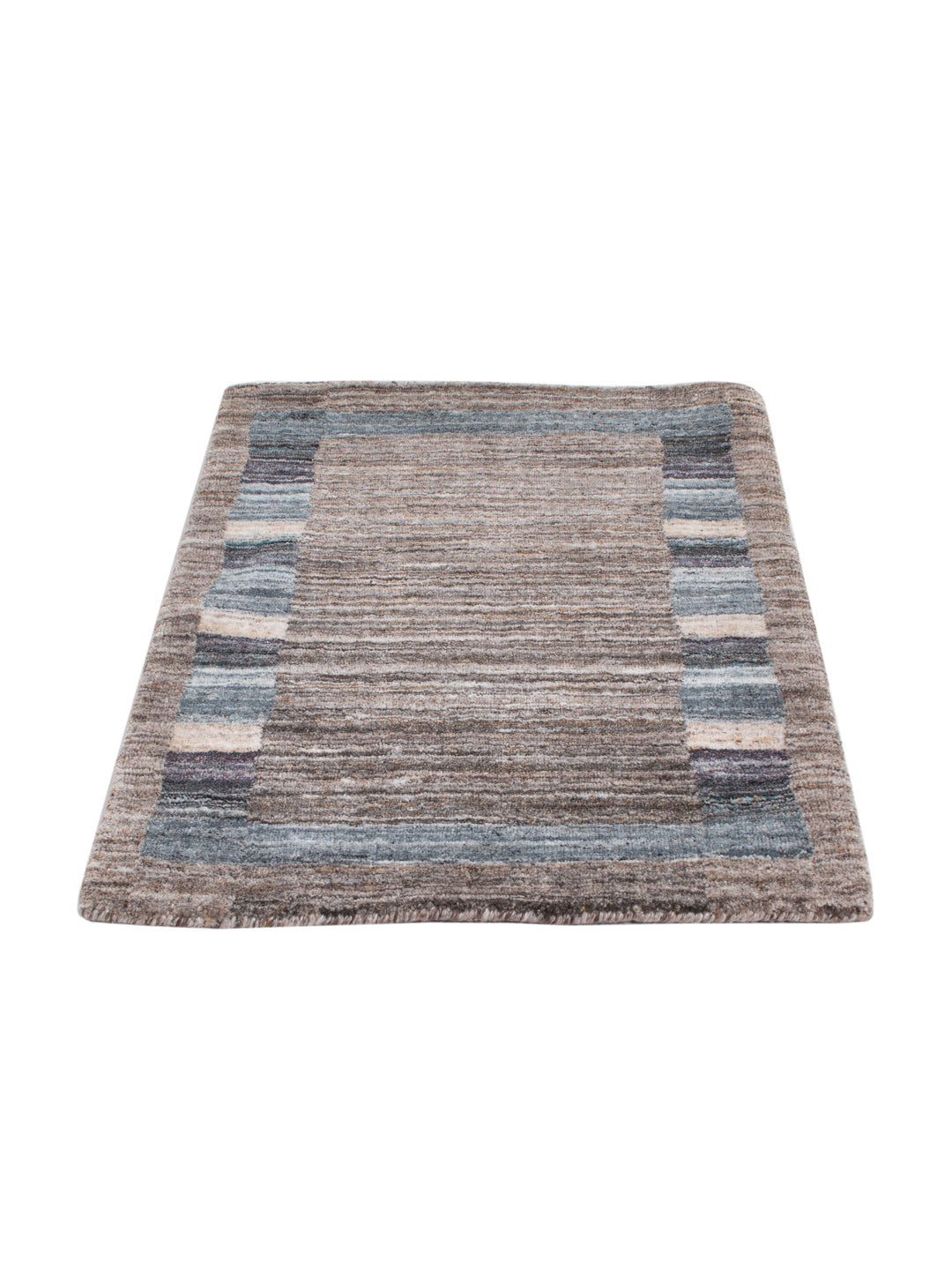 Gabbeh Teppich - Loribaft Softy - 90 x 60 cm - hellbraun