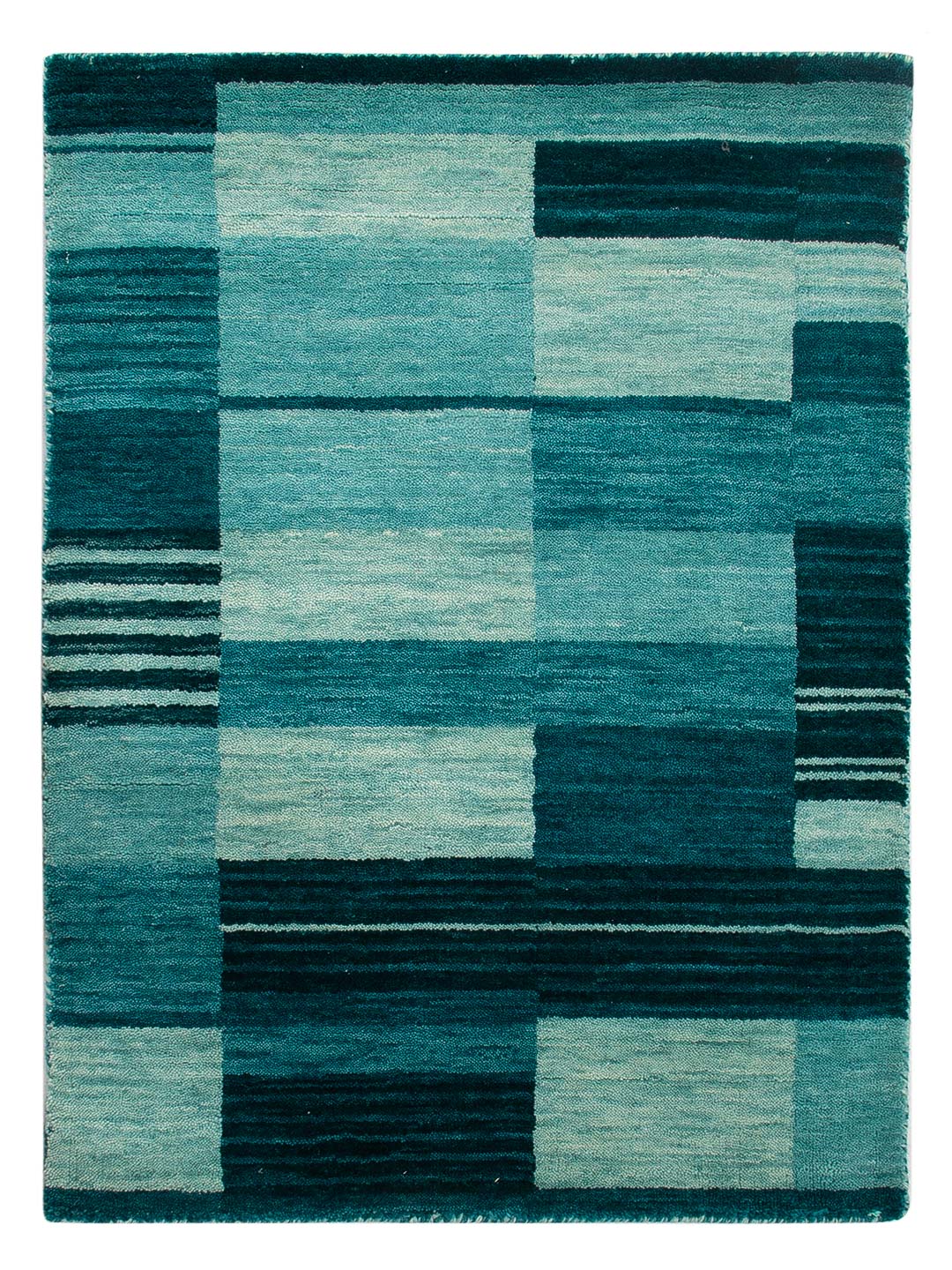 Gabbeh Teppich - Loribaft Softy - 90 x 60 cm - mehrfarbig