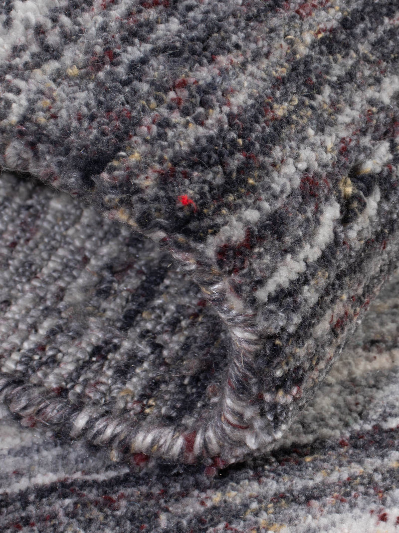 Gabbeh Teppich - Loribaft Softy - 90 x 60 cm - grau