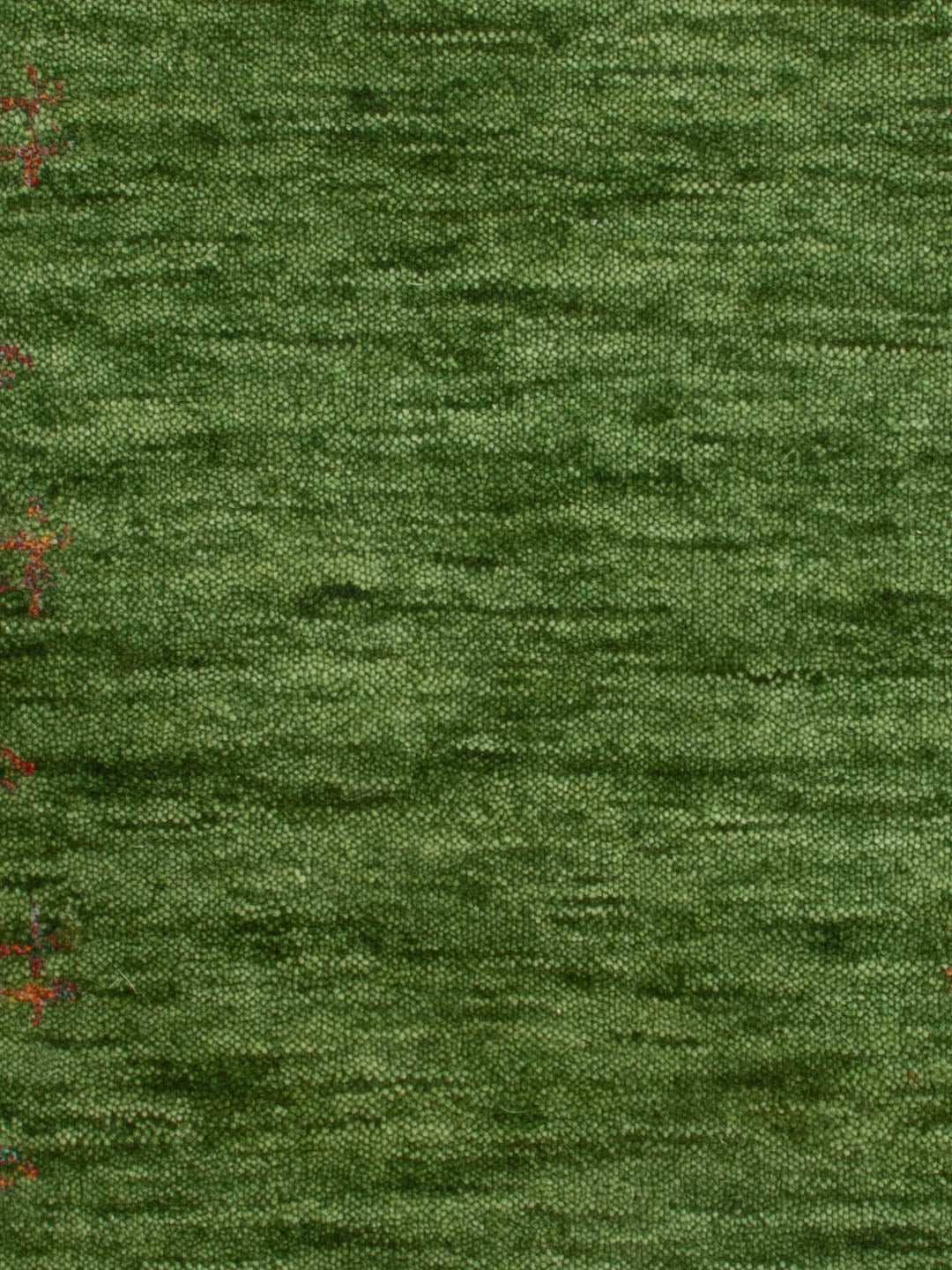 Gabbeh Teppich - Loribaft Softy - 90 x 60 cm - grün