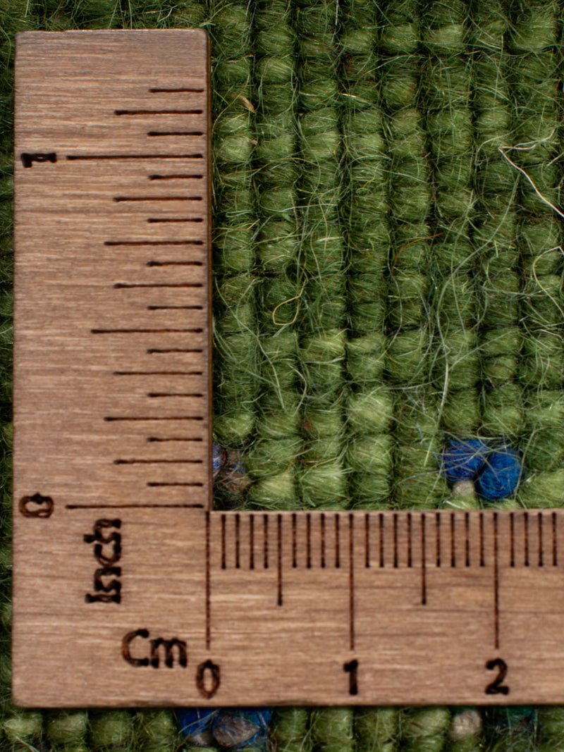 Gabbeh Teppich - Loribaft Softy - 90 x 60 cm - grün