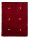 Loribaft Loom Tæppe - Uldtæppe - Rektangulær / Rød / 60 x 90 cm Rektangulær