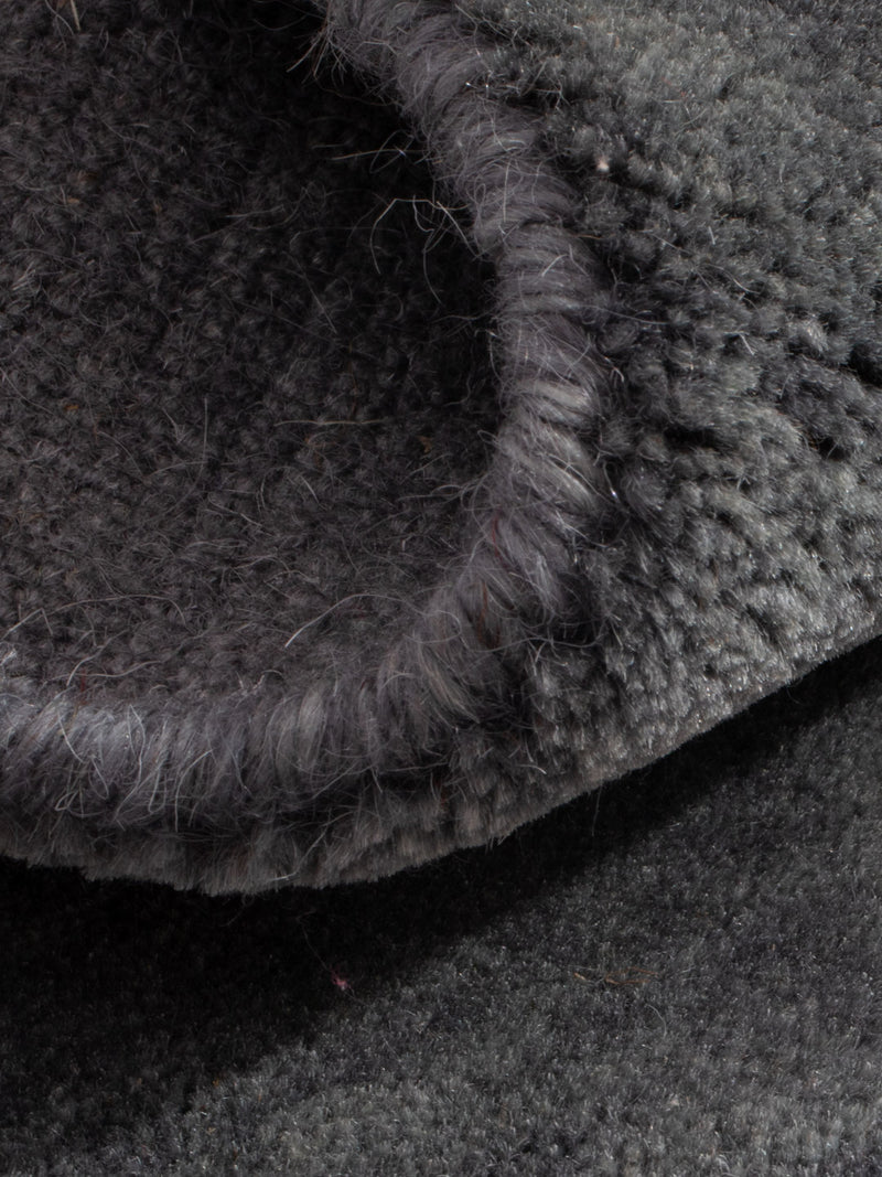 Gabbeh Teppich - Loribaft Softy - 60 x 40 cm - grau