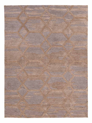 Designer Teppich - 330 x 240 cm - hellbeige