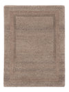 Nepal Tæppe - Uldtæppe - Rektangulær / Mørk beige / 60 x 90 cm Rektangulær