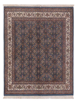 Orientteppich - Keshan - Indus quadratisch  - 200 x 200 cm - dunkelbraun