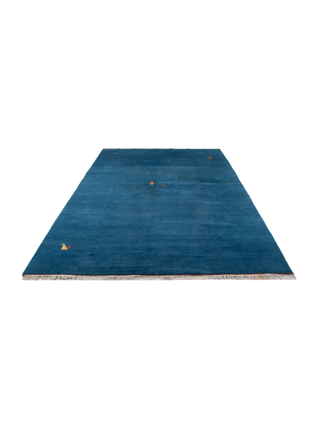 Gabbeh Teppich - Indus - 356 x 250 cm - blau