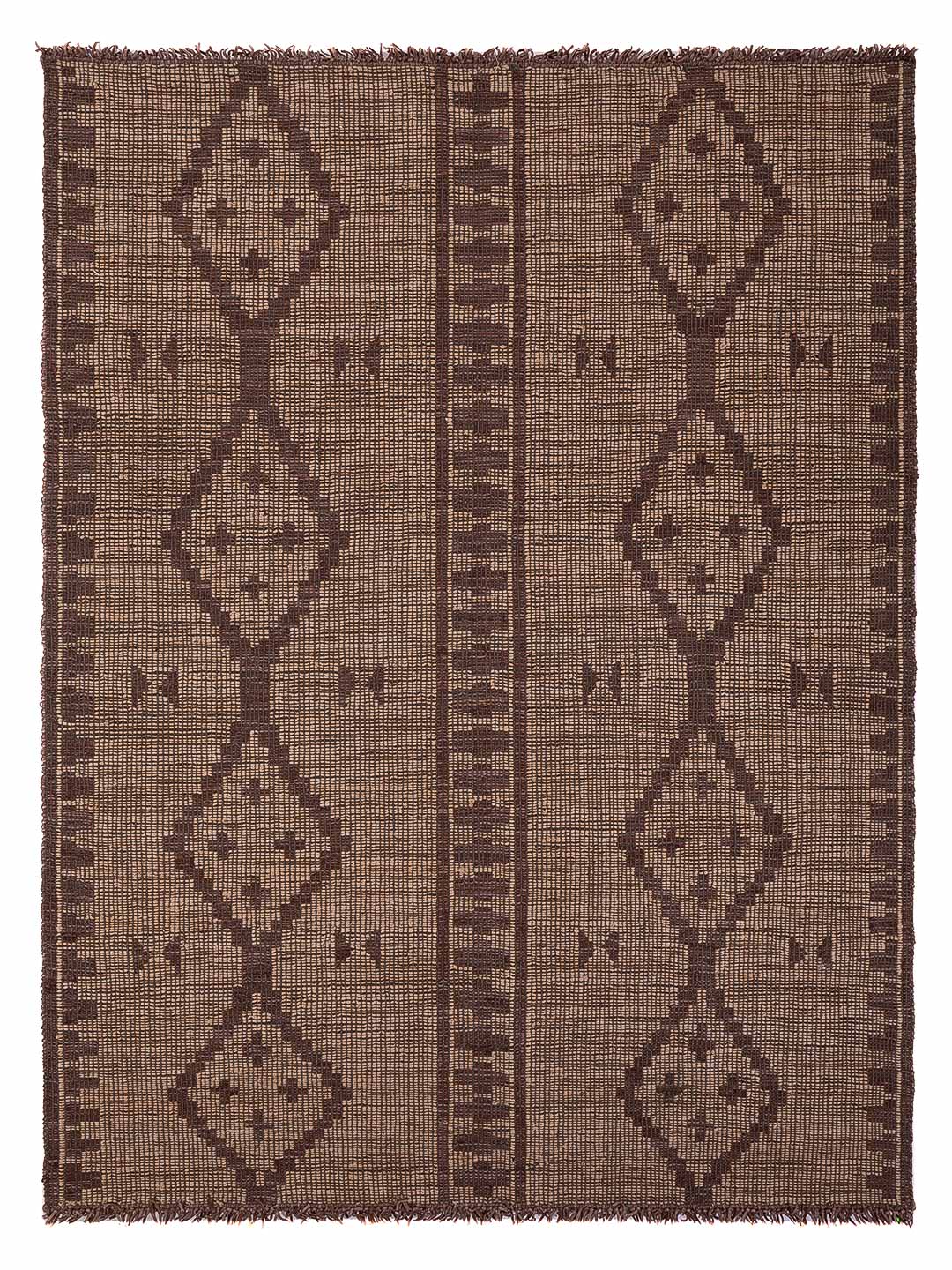 Moderner Teppich - 280 x 190 cm - hellbraun