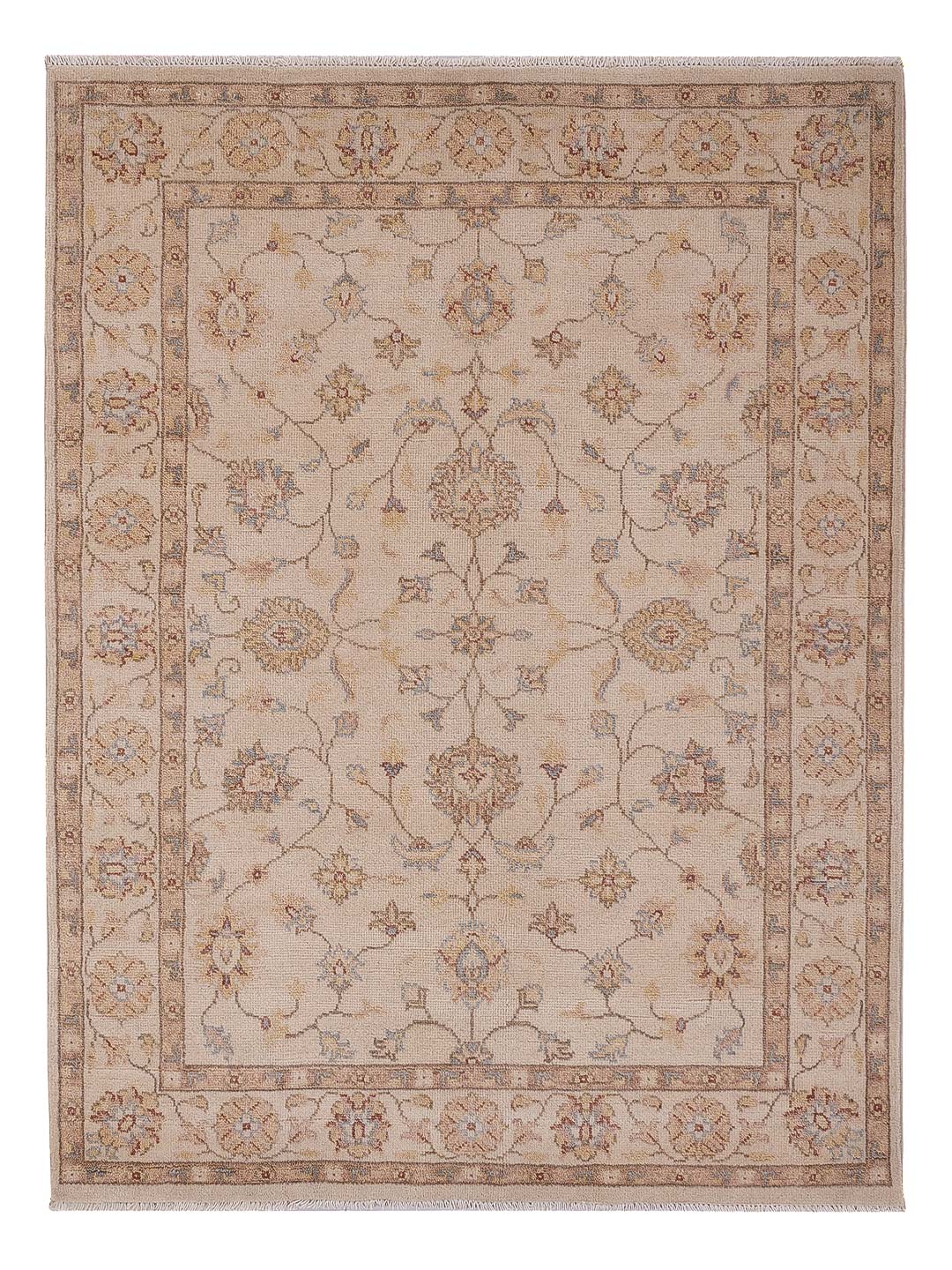 Ziegler Teppich - 183 x 154 cm - beige