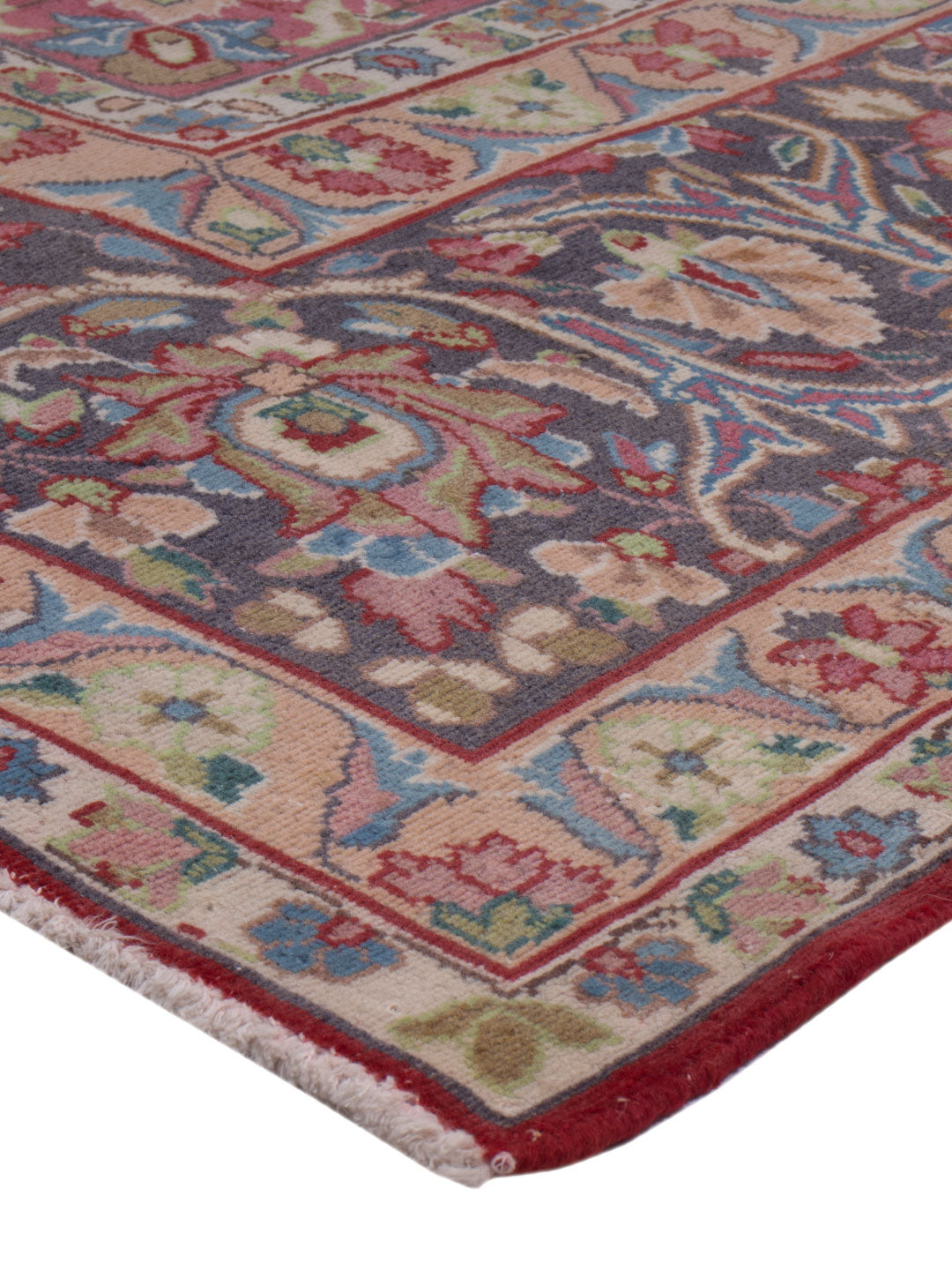 Vintage Teppich - 379 x 296 cm - hellrot