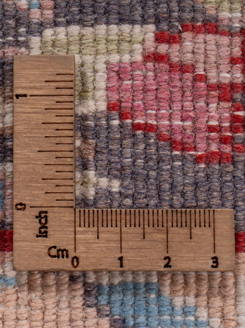 Vintage Teppich - 379 x 296 cm - hellrot