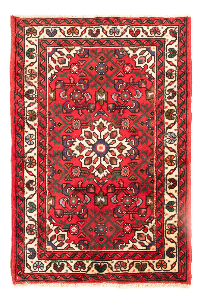 Persisk tæppe - Nomadisk - 97 x 66 cm - rød