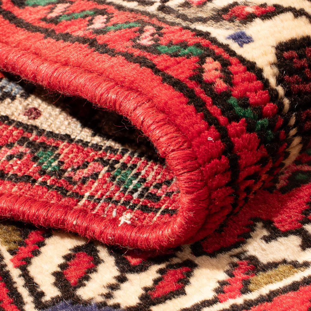 Persisk tæppe - Nomadisk - 97 x 66 cm - rød