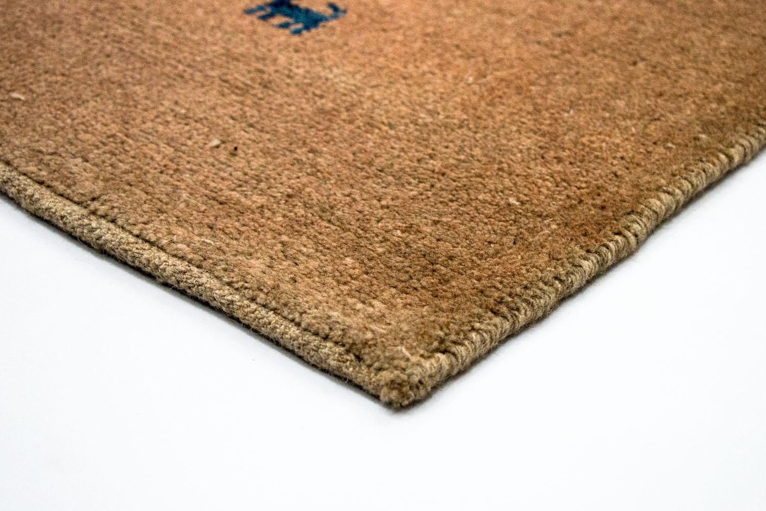 Gabbeh-tæppe - Indus - 200 x 140 cm - brun