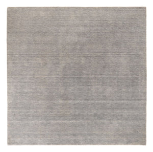 Gabbeh-tæppe - Loribaft Indus firkantet  - 250 x 250 cm - lysegrå