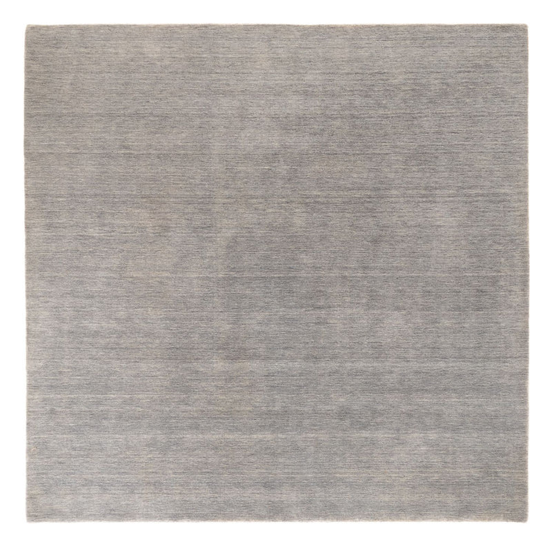 Gabbeh-tæppe - Loribaft Indus firkantet  - 250 x 250 cm - lysegrå