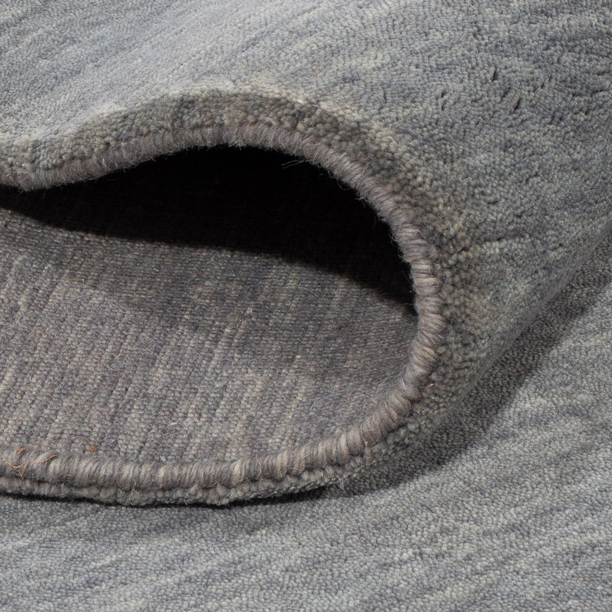 Gabbeh-tæppe - Loribaft Indus firkantet  - 250 x 250 cm - lysegrå