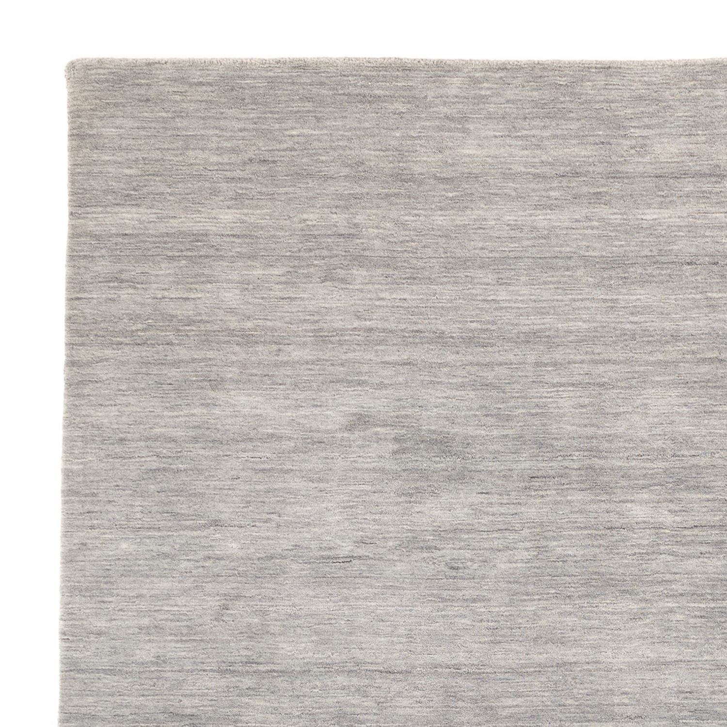 Gabbeh-tæppe - Loribaft Indus firkantet  - 200 x 200 cm - lysegrå