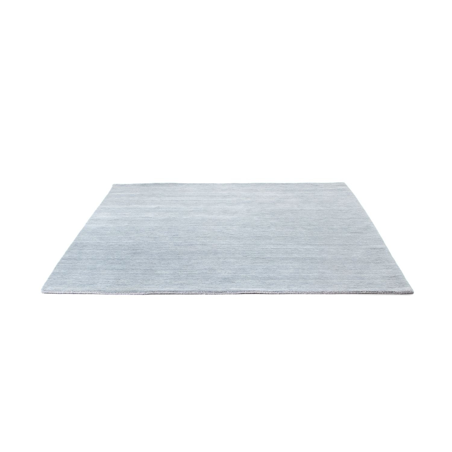 Gabbeh-tæppe - Loribaft Indus firkantet  - 200 x 200 cm - lysegrå