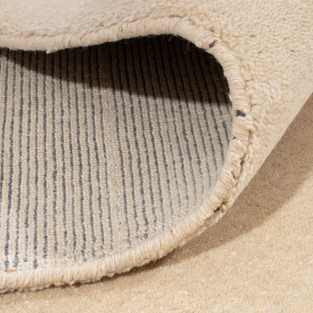 Gabbeh-tæppe - Softy firkantet  - 250 x 250 cm - beige