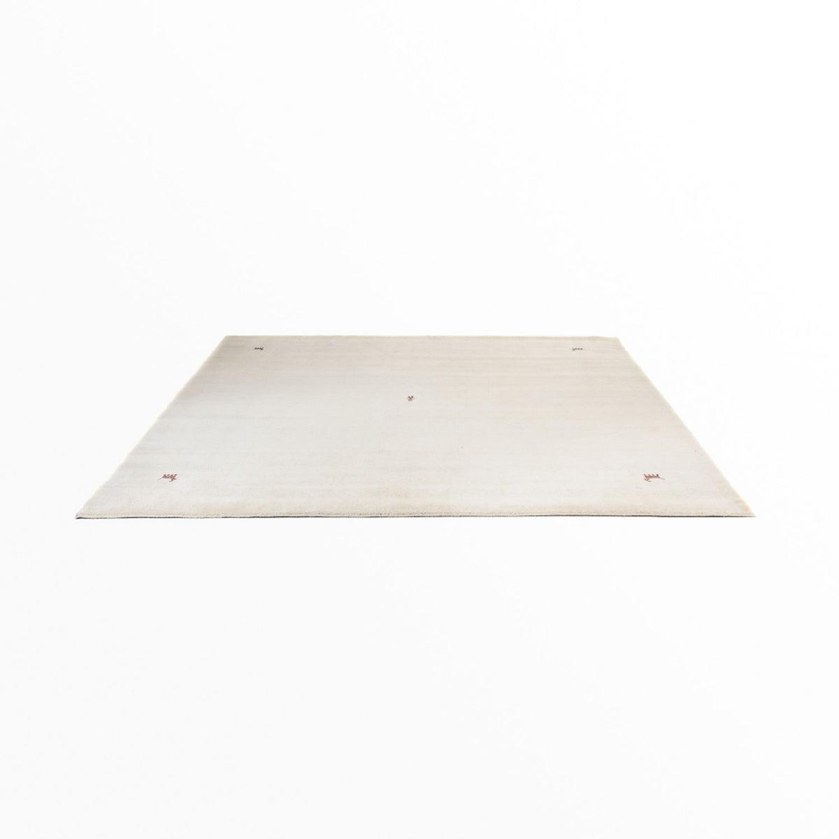 Gabbeh-tæppe - Softy firkantet  - 250 x 250 cm - beige