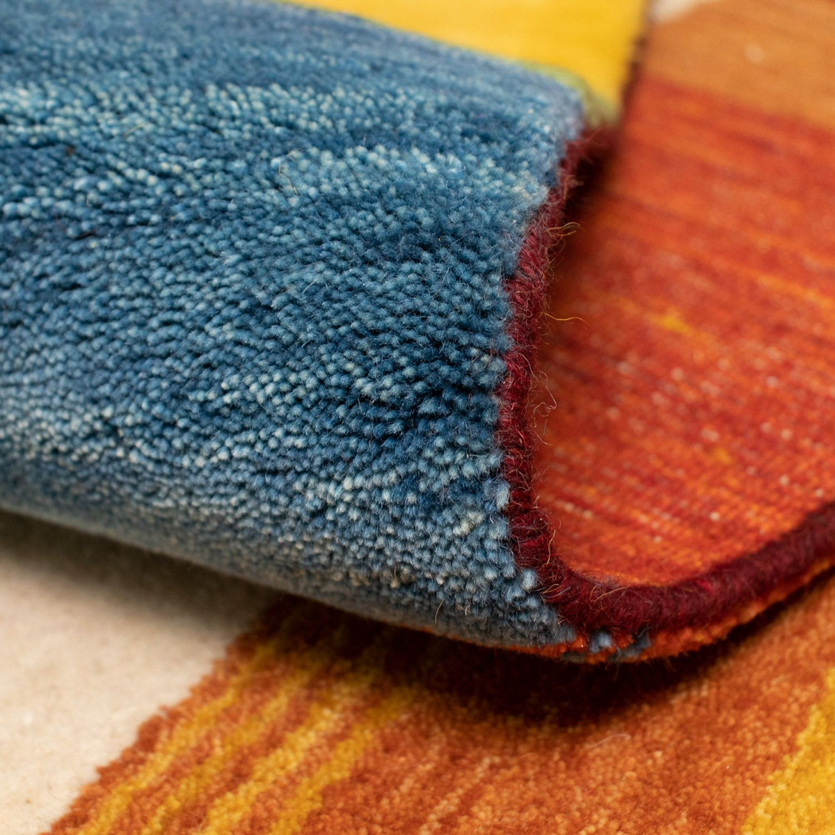 Gabbeh-tæppe - Softy - 230 x 160 cm - flerfarvet