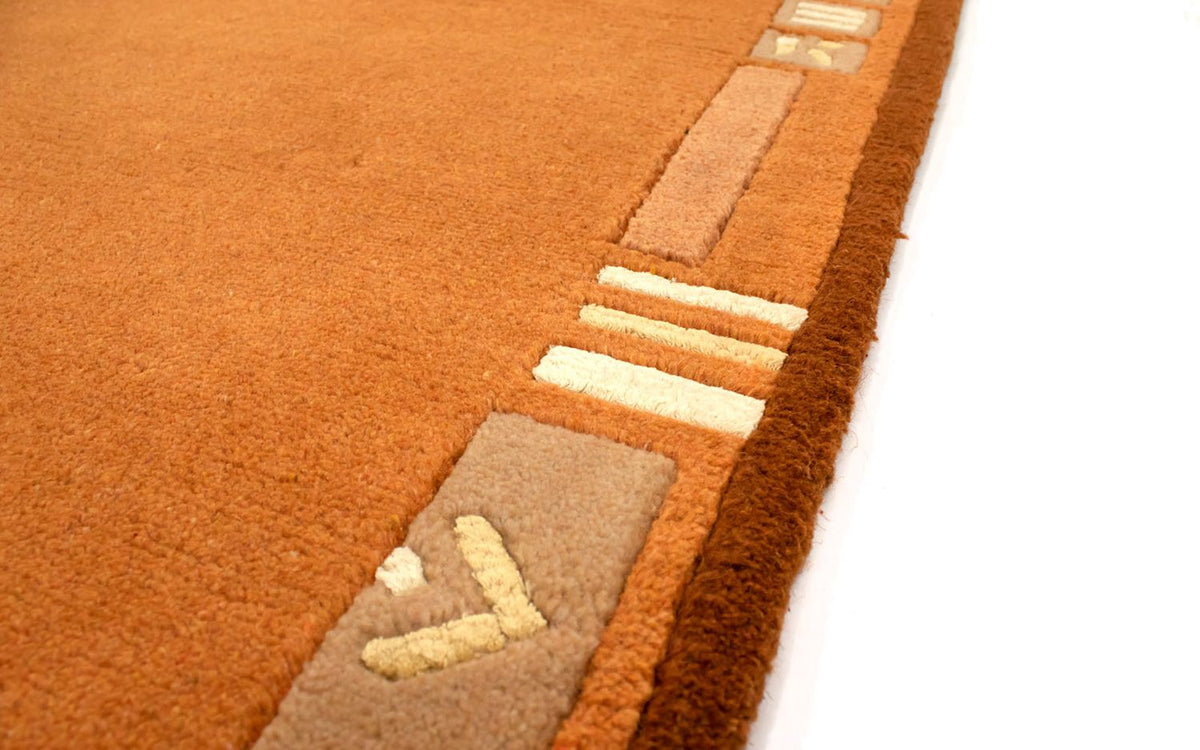 Nepal Tæppe - 137 x 73 cm - orange