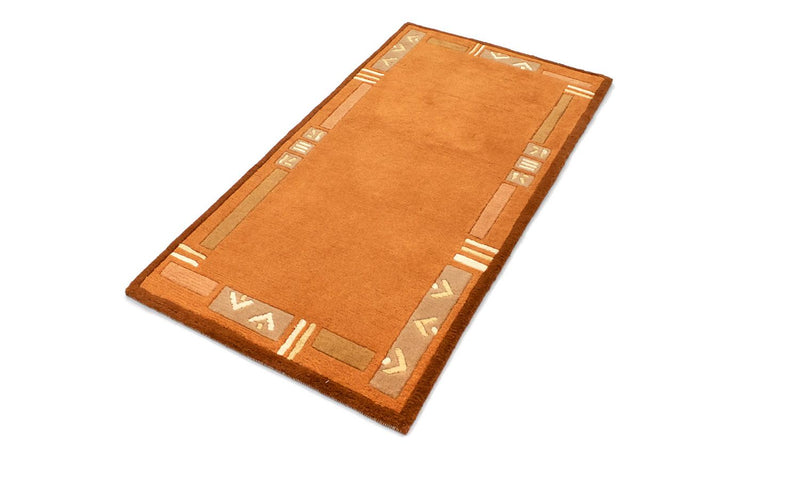Nepal Tæppe - 137 x 73 cm - orange