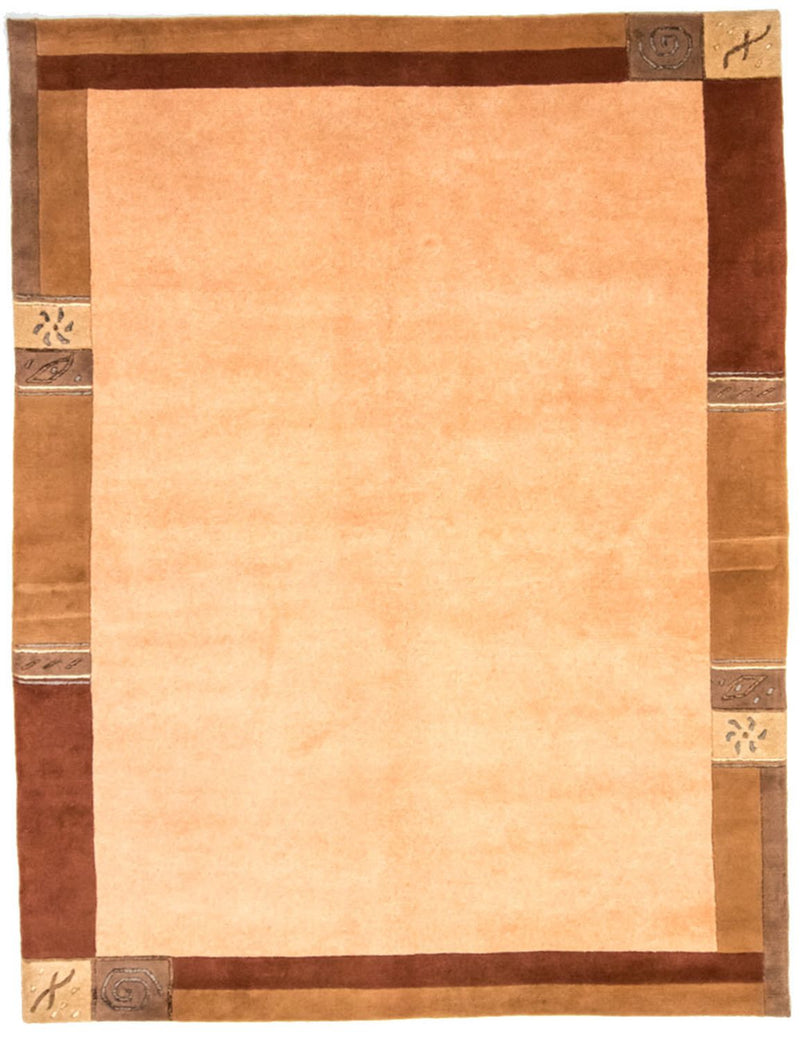 Nepal Tæppe - 238 x 173 cm - lys brun