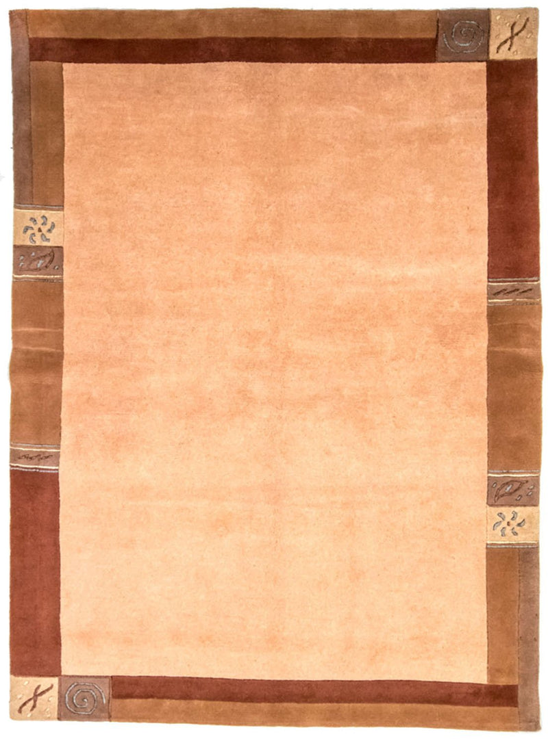 Nepal Tæppe - 238 x 172 cm - lys brun