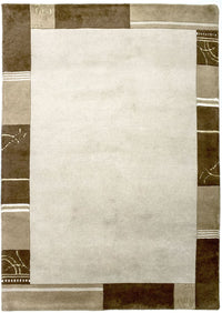 Nepal Tæppe - 197 x 143 cm - beige
