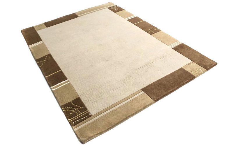 Nepal Tæppe - 197 x 143 cm - beige