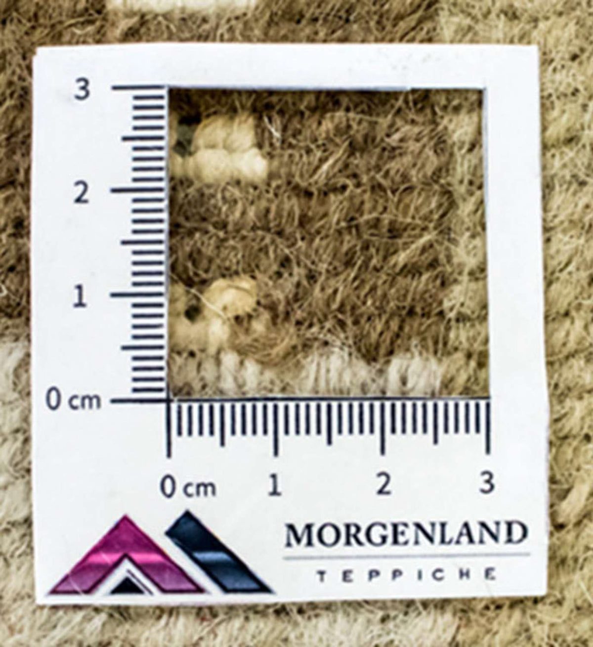 Nepal Tæppe - 195 x 144 cm - beige