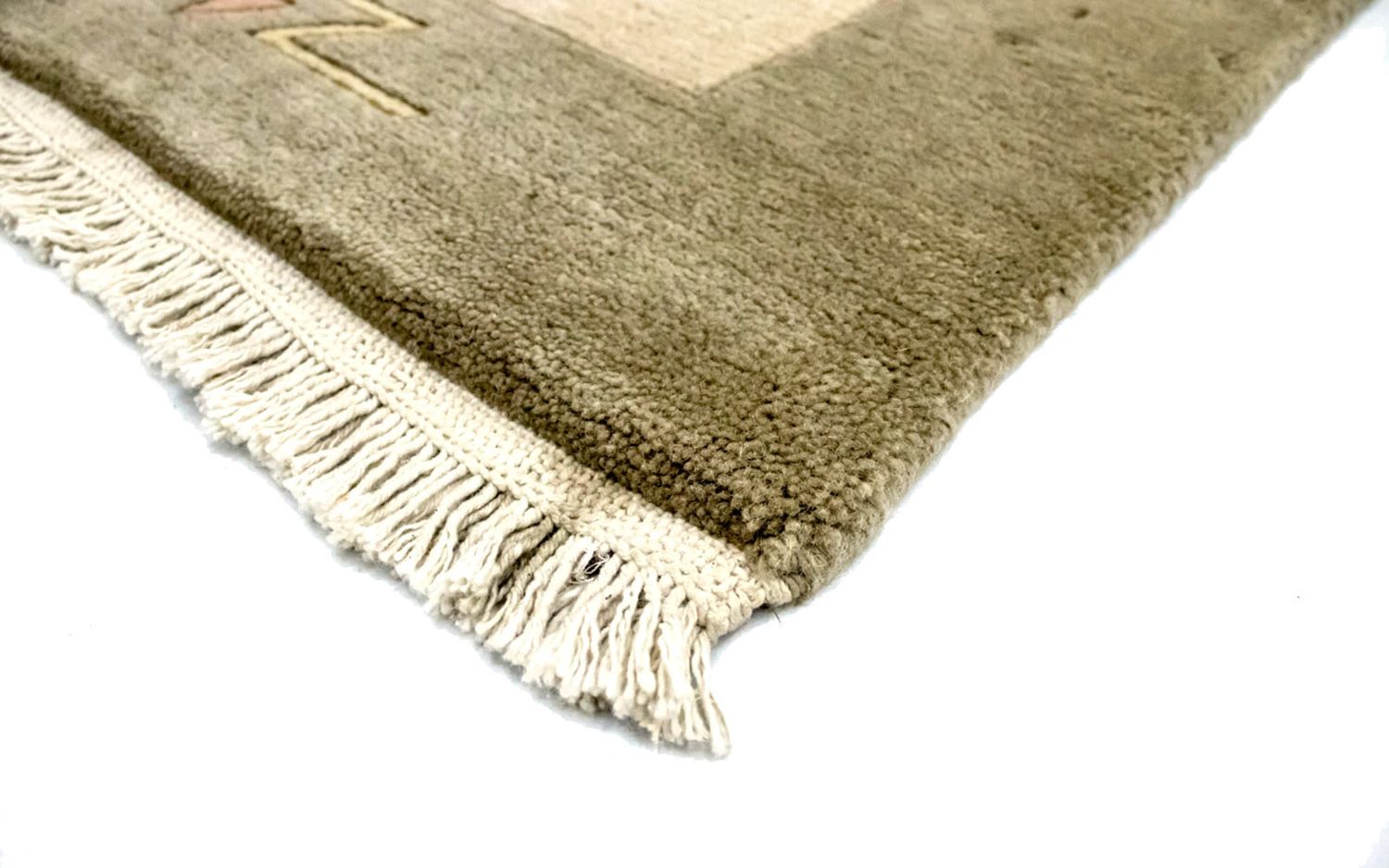 Nepal Tæppe - 200 x 142 cm - beige