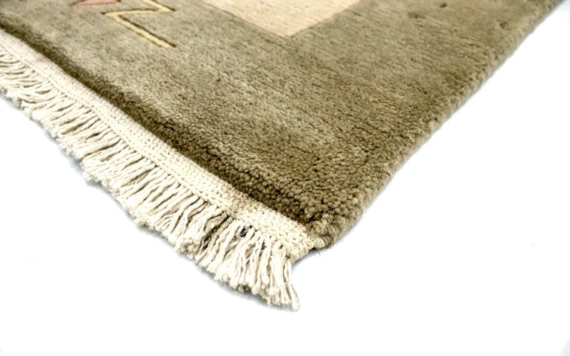 Nepal Tæppe - 200 x 142 cm - beige