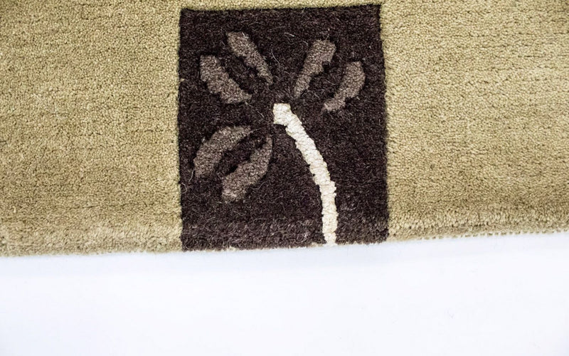 Nepal Tæppe - 202 x 145 cm - beige
