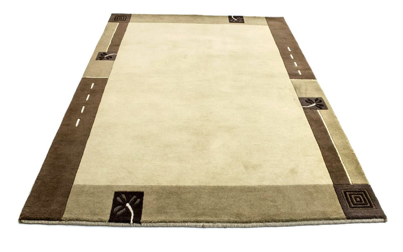 Nepal Tæppe - 202 x 145 cm - beige