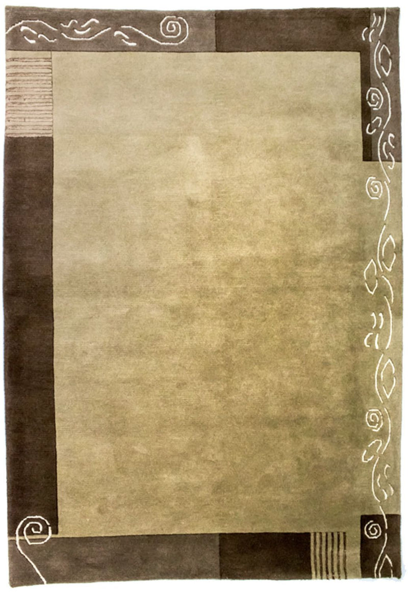 Nepal Tæppe - 202 x 145 cm - flerfarvet