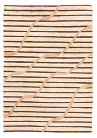 Nepal Tæppe - 202 x 141 cm - beige