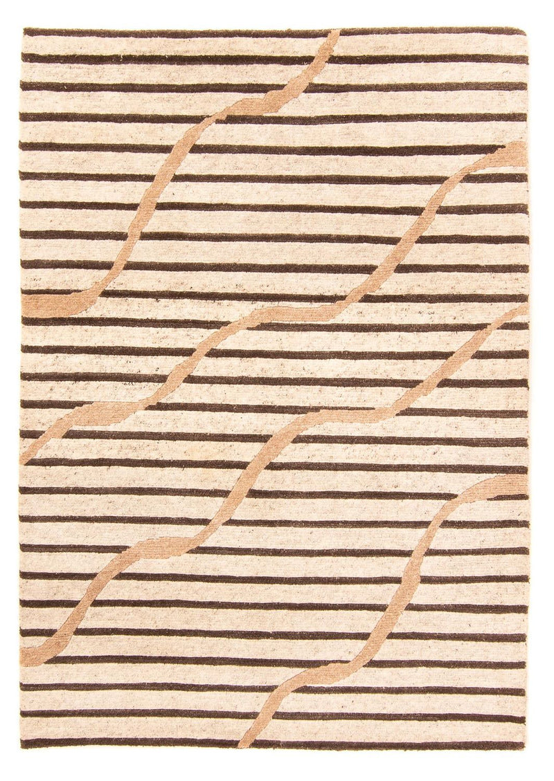 Nepal Tæppe - 202 x 141 cm - beige