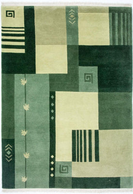 Nepal Tæppe - 181 x 131 cm - flerfarvet