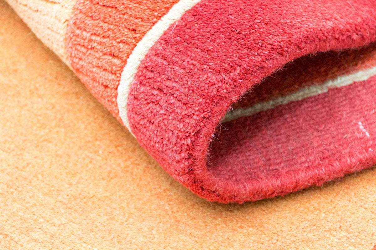 Nepal Tæppe - 175 x 120 cm - orange