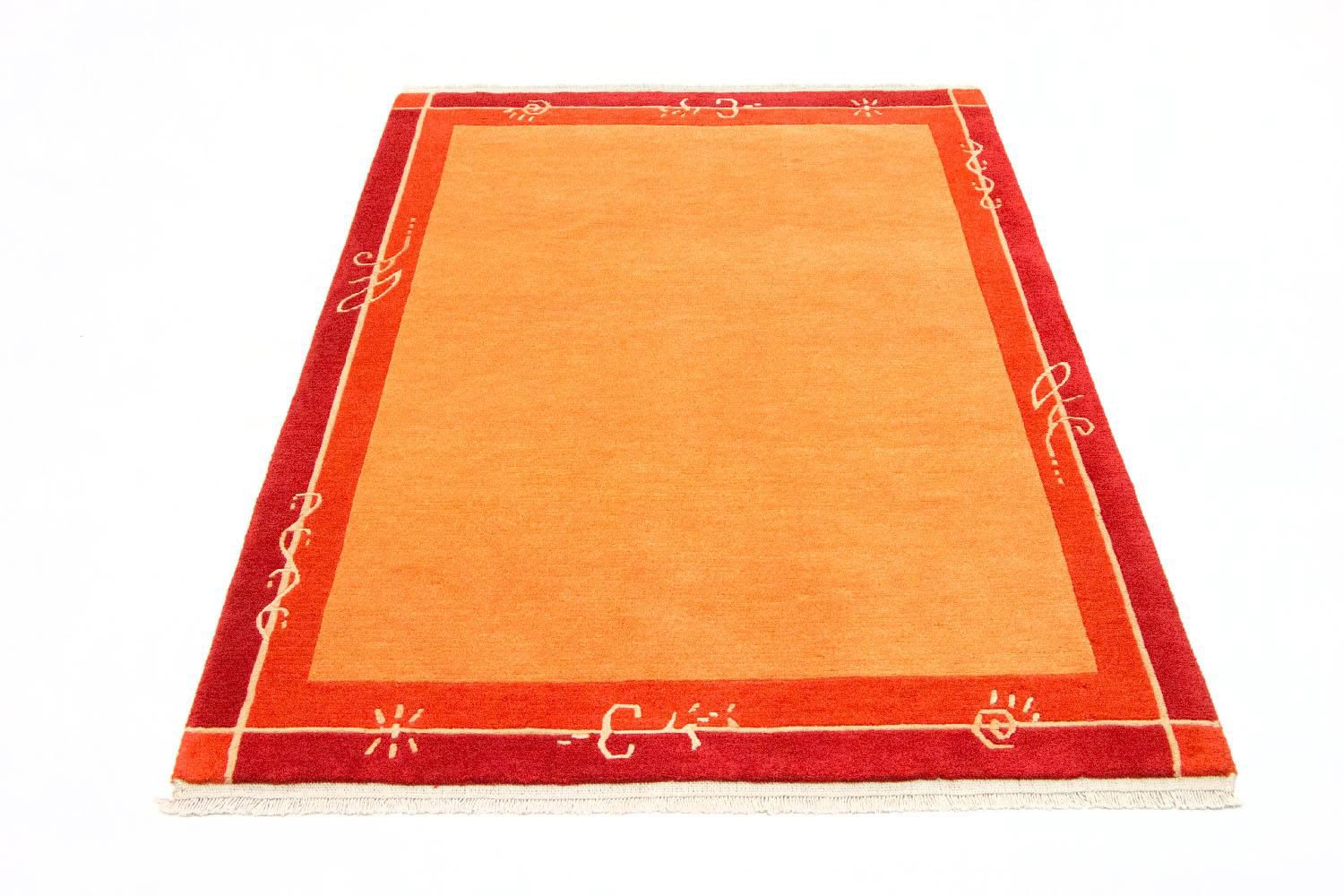 Nepal Tæppe - 175 x 120 cm - orange