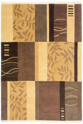 Nepal Tæppe - 184 x 130 cm - flerfarvet