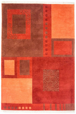 Nepal Tæppe - 185 x 131 cm - flerfarvet