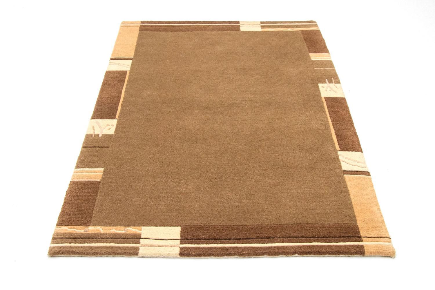 Nepal Tæppe - 181 x 122 cm - brun