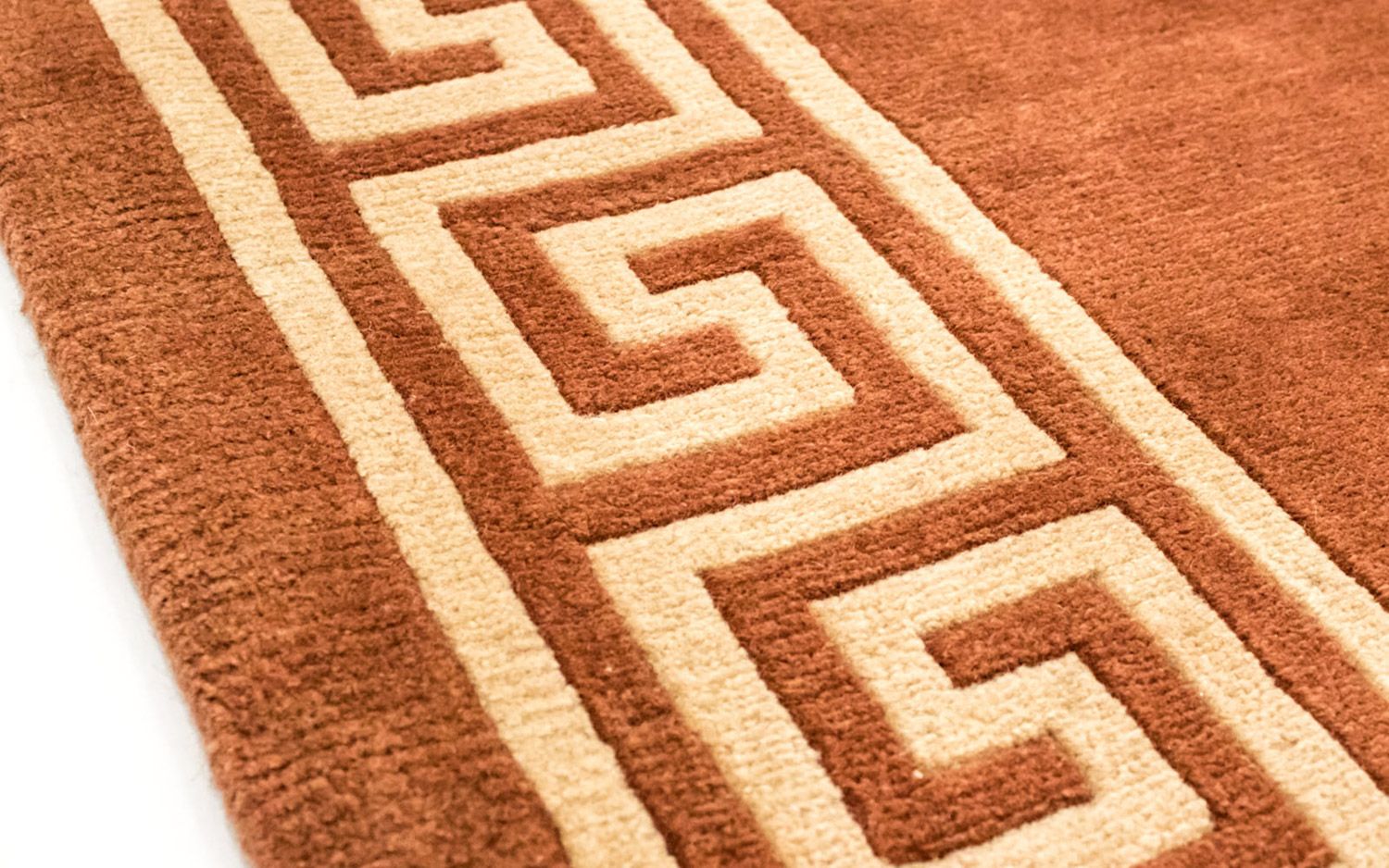 Nepal Tæppe - 239 x 171 cm - brun